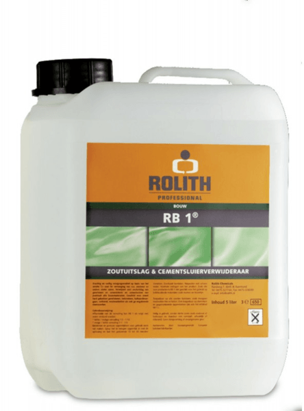 rolith rb 1 kalk & cementsluier verwijderaar kan 10 ltr