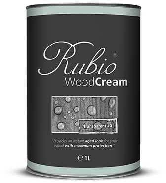 Rubio Monocoat WoodCream - Waxcrème in 1 Laag voor Verticaal Buitenhout - Navy Blue, 30 ml