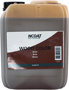 ncoat wood color oranje 5 ltr