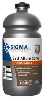 sigma s2u allure spray semi-gloss wit 2 ltr