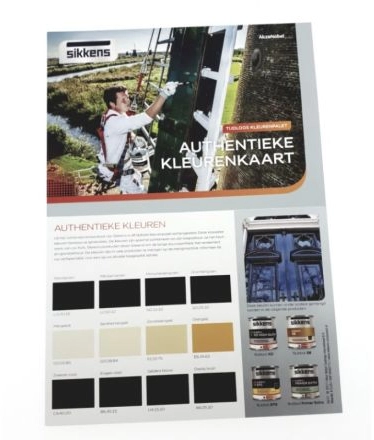 SIKKENS KLEURKAART AUTHENTIEKE KLEUREN