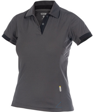 dassy polo traxion women wit/antracietgrijs s