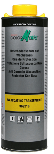 colormatic professionele anti corrosiewax zwart spray 388002 0.5 ltr