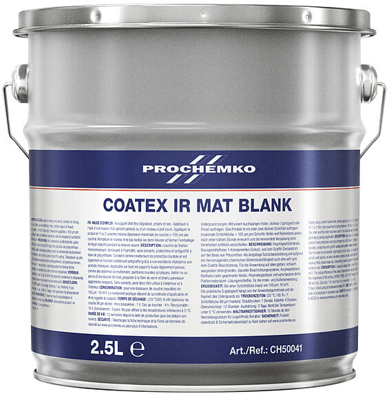 prochemko coatex ir mat blank 2.5 ltr