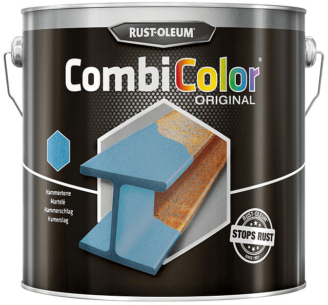 rust-oleum combicolor hamerslag koper 2.5 ltr