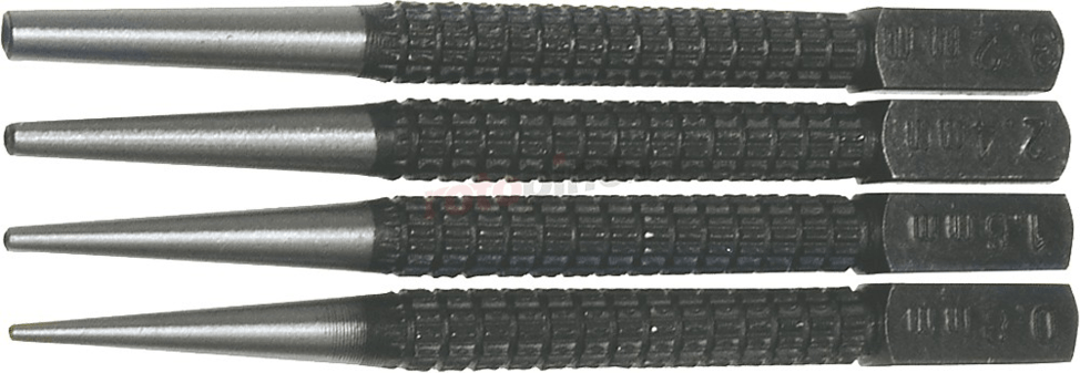 topex spijkerponsset 4-delig 0.8-3.2 mm 03a440