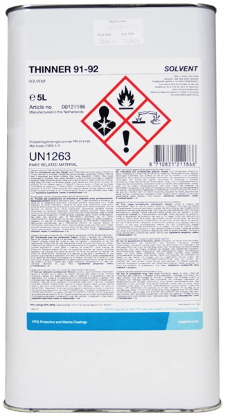 sigma thinner 91-92 5 ltr