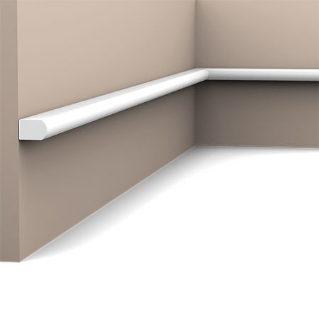 Orac Decor PX209F Ribbon Buigbare Wandlijst | Middenklasse | L 200 x H 1 x B 1,8 cm