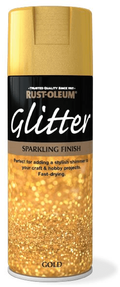 rust-oleum glitter effect zilver hoogglans spuitbus 0.4 ltr