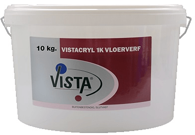 vista vistacryl 1k vloerverf antislip lichte kleur 10 kg